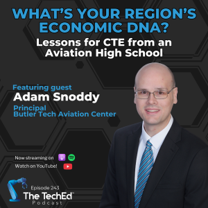 Adam Snoddy on The TechEd Podcast (1080 x 1080)