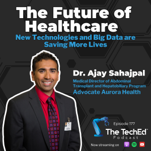 Ajay Sahajpal on The TechEd Podcast (1200 × 1200 px)