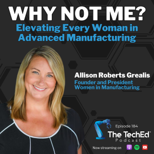 Allison Grealis on The TechEd Podcast (1200 × 1200 px)