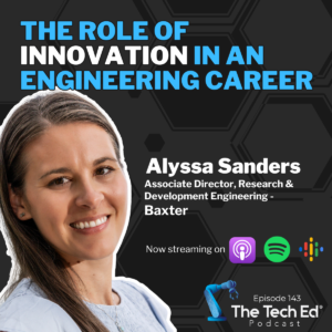 Alyssa Sanders on The TechEd Podcast (1200 × 1200 px)
