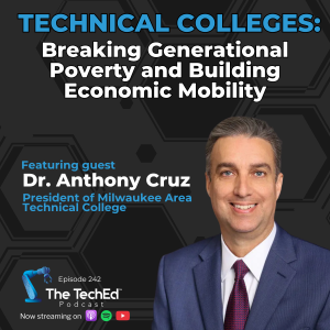 Anthony Cruz on The TechEd Podcast (1080 x 1080)