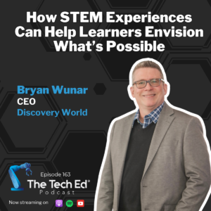 Bryan Wunar on The TechEd Podcast (1200 × 1200 px)