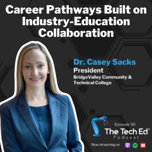 Casey Sacks on The TechEd Podcast (1200 × 1200 px)