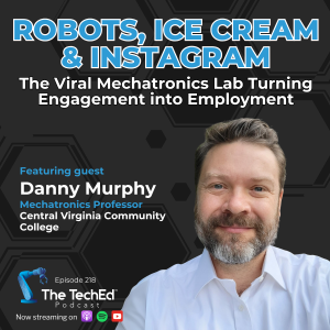 Danny Murphy on The TechEd Podcast (1200 × 1200 px)