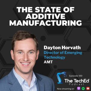 Dayton Horvath on The TechEd Podcast (1200 × 1200 px)