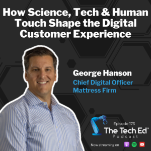 George Hanson on The TechEd Podcast (1200 × 1200 px)