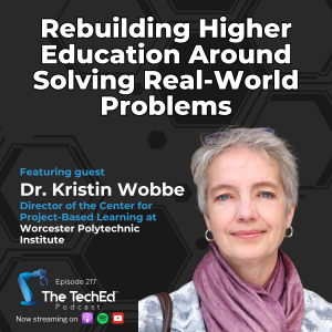 Kris Wobbe on The TechEd Podcast (1200 × 1200 px)