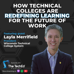 Layla Merrifield on The TechEd Podcast (1080 x 1080 px)