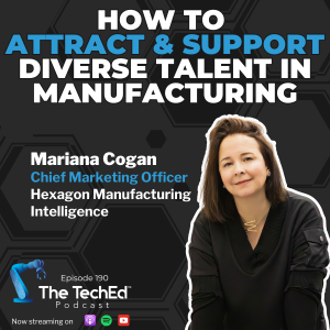 Mariana Cogan on The TechEd Podcast (1200 × 1200 px)