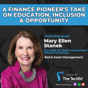 Mary Ellen Stanek on The TechEd Podcast (1080 x 1080 px)