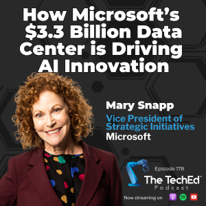 Mary Snapp on The TechEd Podcast (1200 × 1200 px)