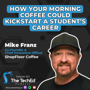 Mike Franz on The TechEd Podcast (1200 × 1200 px)