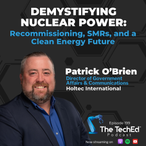 Patrick OBrien on The TechEd Podcast (1200 × 1200 px)