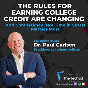 Paul Carlsen on The TechEd Podcast (1080 x 1080 px)