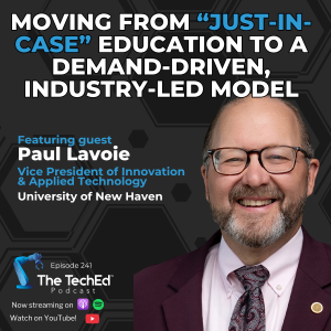 Paul Lavoie on The TechEd Podcast (1080 x 1080)