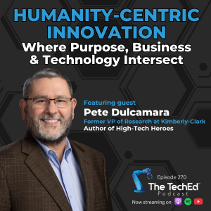 Pete Dulcamara on The TechEd Podcast (1200 x 1200)