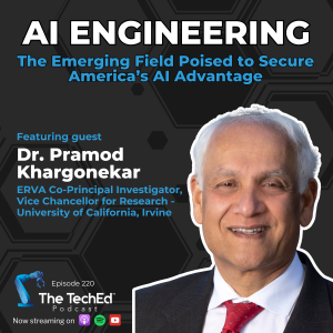 Pramod Khargonekar on The TechEd Podcast (1080 x 1080 px)