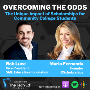 Rob Luce & Maria Ferdanda on The TechEd Podcast (1200 × 1200 px)