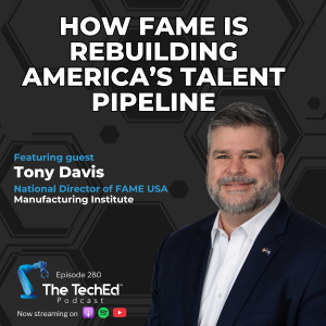 Tony Davis on The TechEd Podcast (1200 x 1200)